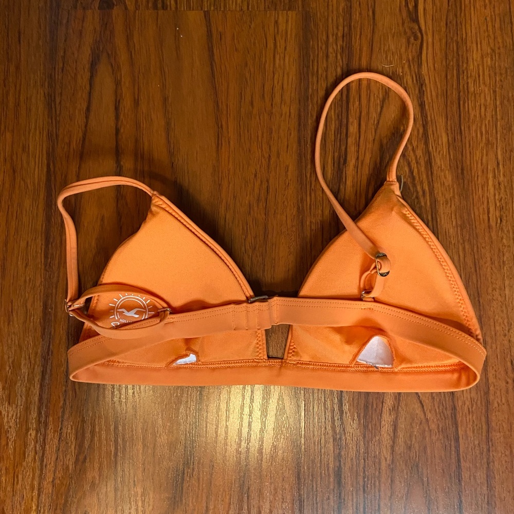 Orange bathing suit top